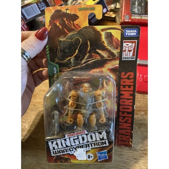 Transformers Hasbro Kingdom War For Cybertron Core Class Rattrap New - Picture 1 of 2
